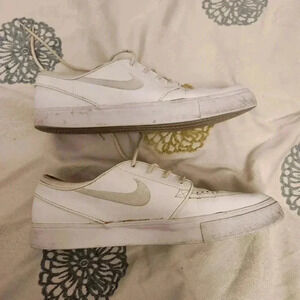Nike Stefan Janoski Skate sneakers mens 11 all white